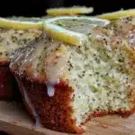 vegan lemon poppy seed muffins - featured image