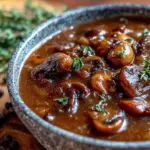 vegan mushroom gravy - featured image