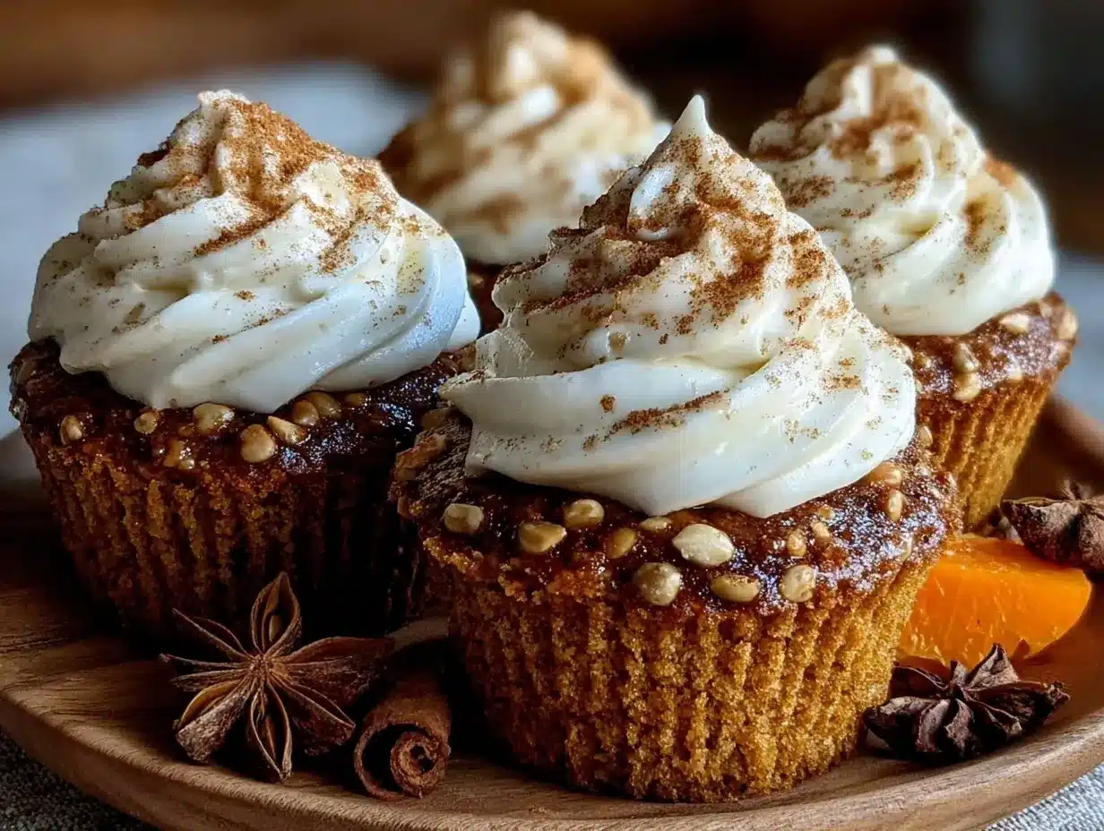 vegan pumpkin cupcakes preparation steps