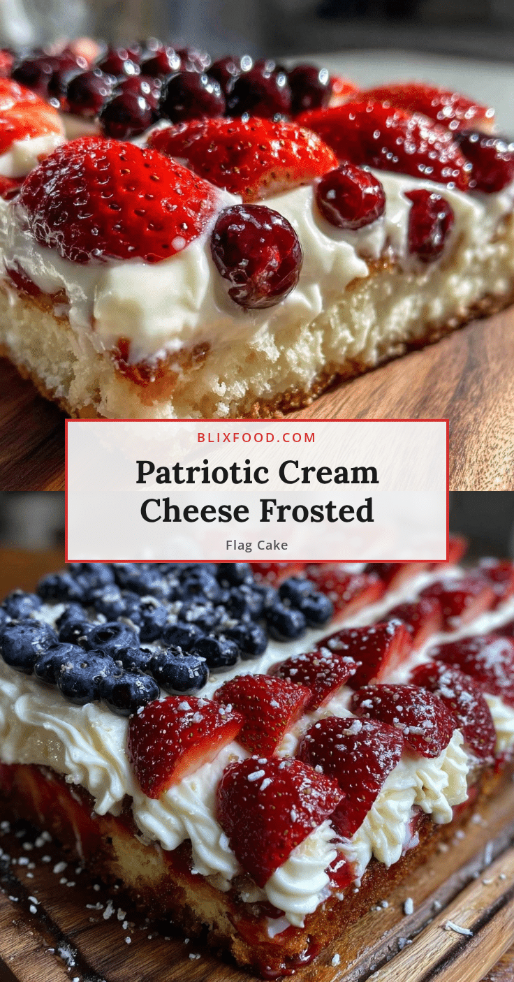 american flag sheet cake recipe