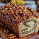 brown butter banana bread - featured image