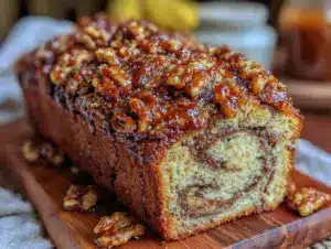 brown butter banana bread - featured image