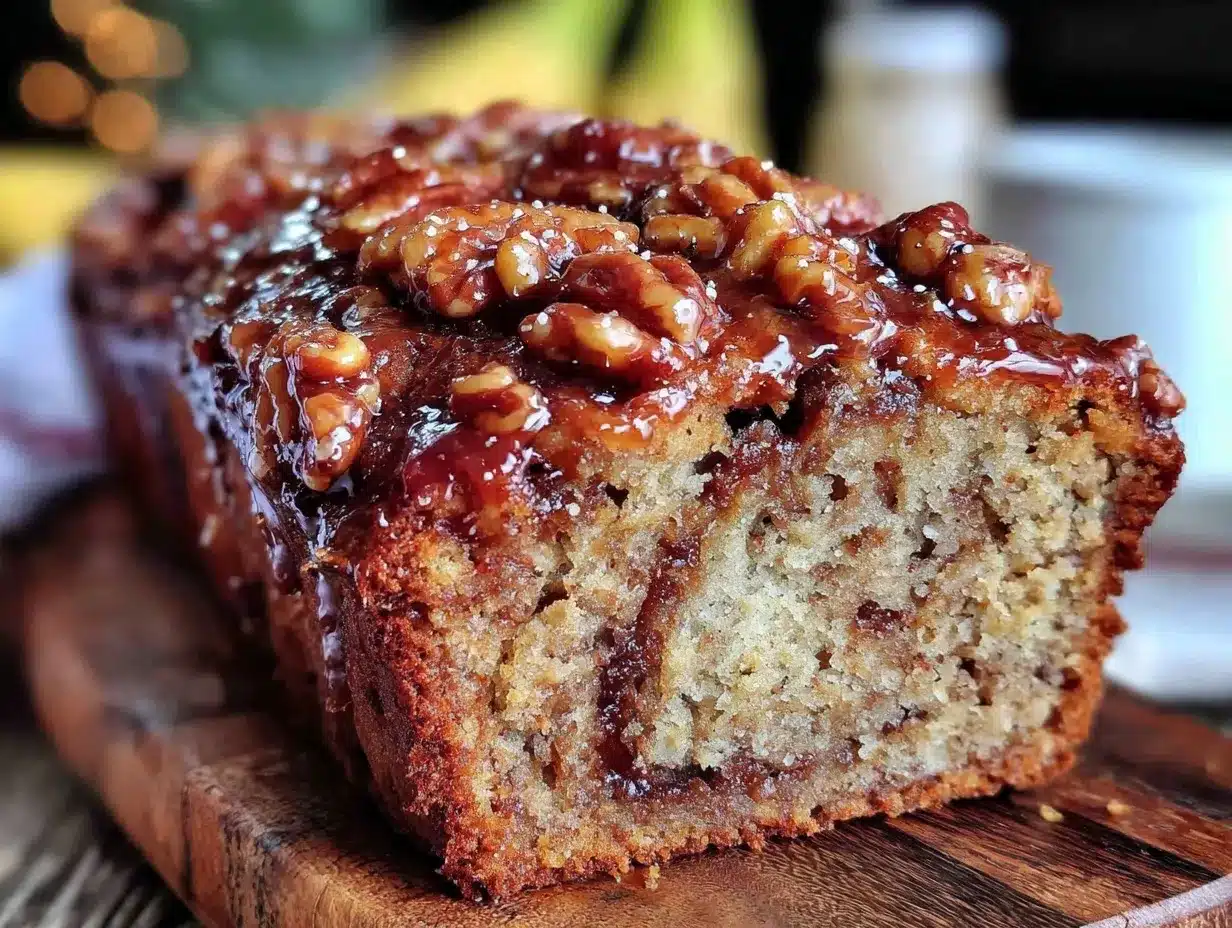 brown butter banana bread preparation steps