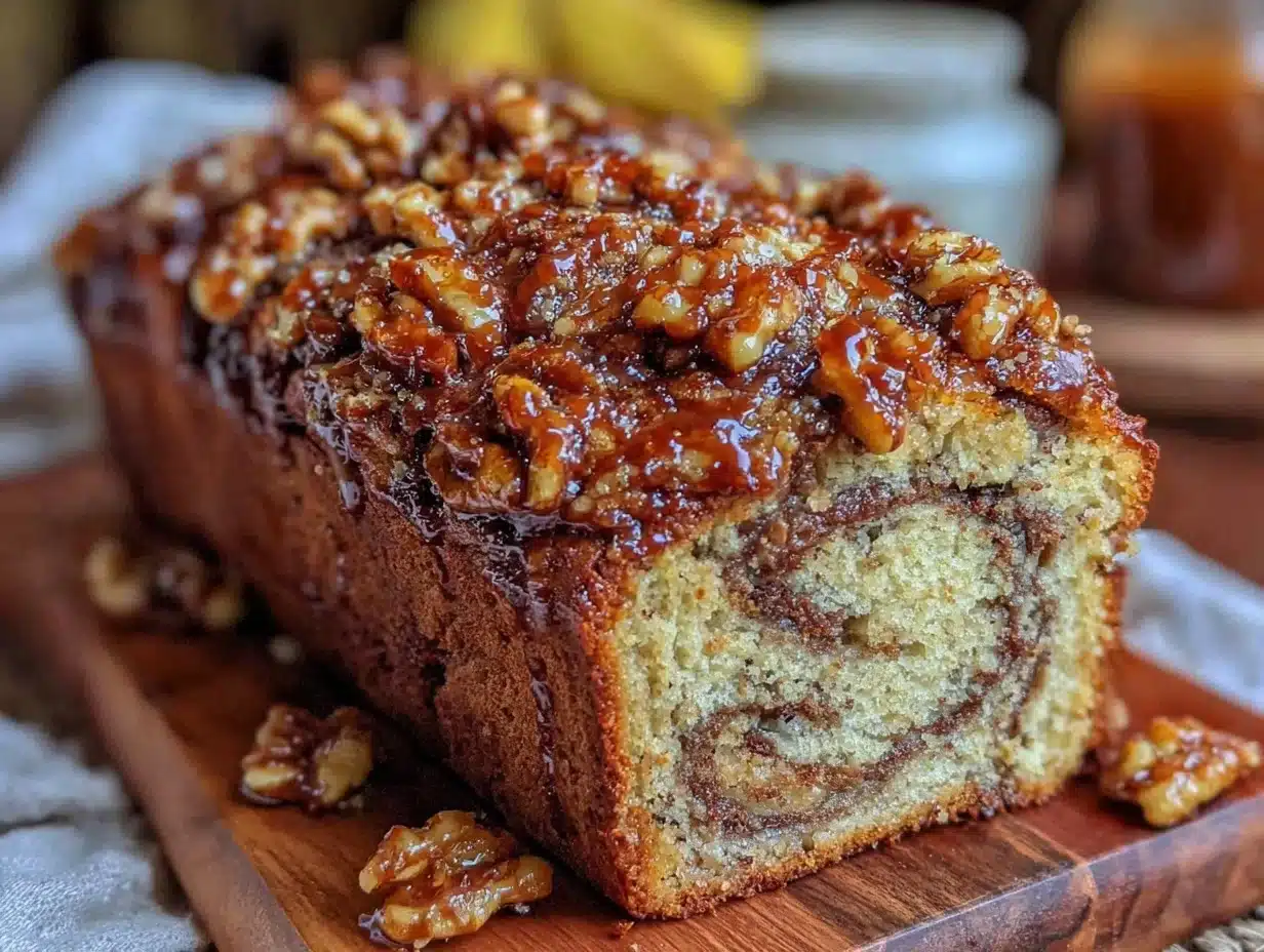 brown butter banana bread - featured image