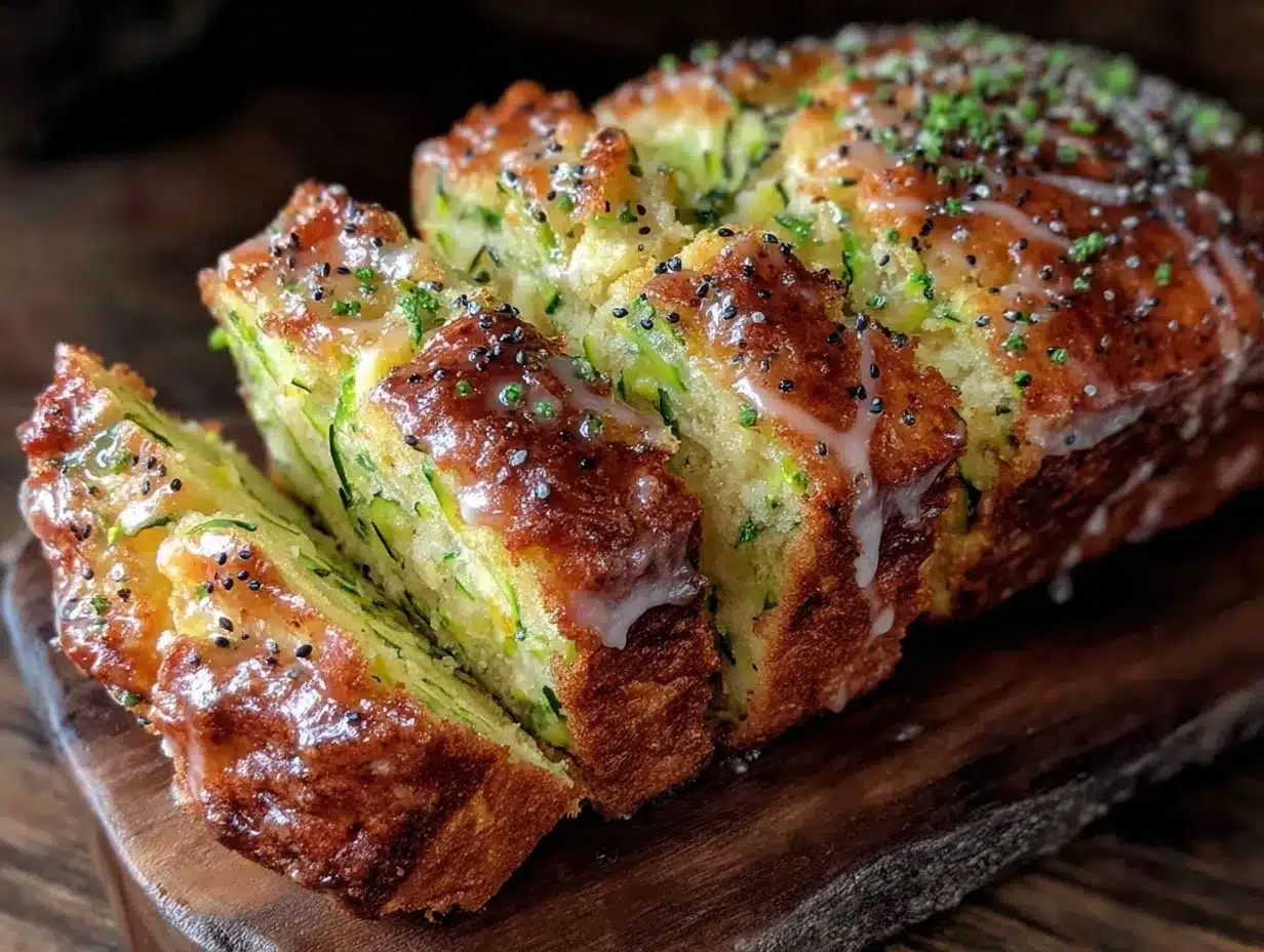 brown butter zucchini loaf preparation steps