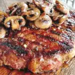 cast iron cowboy steak - featured image