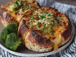 creamy broccoli cheddar soup - featured image