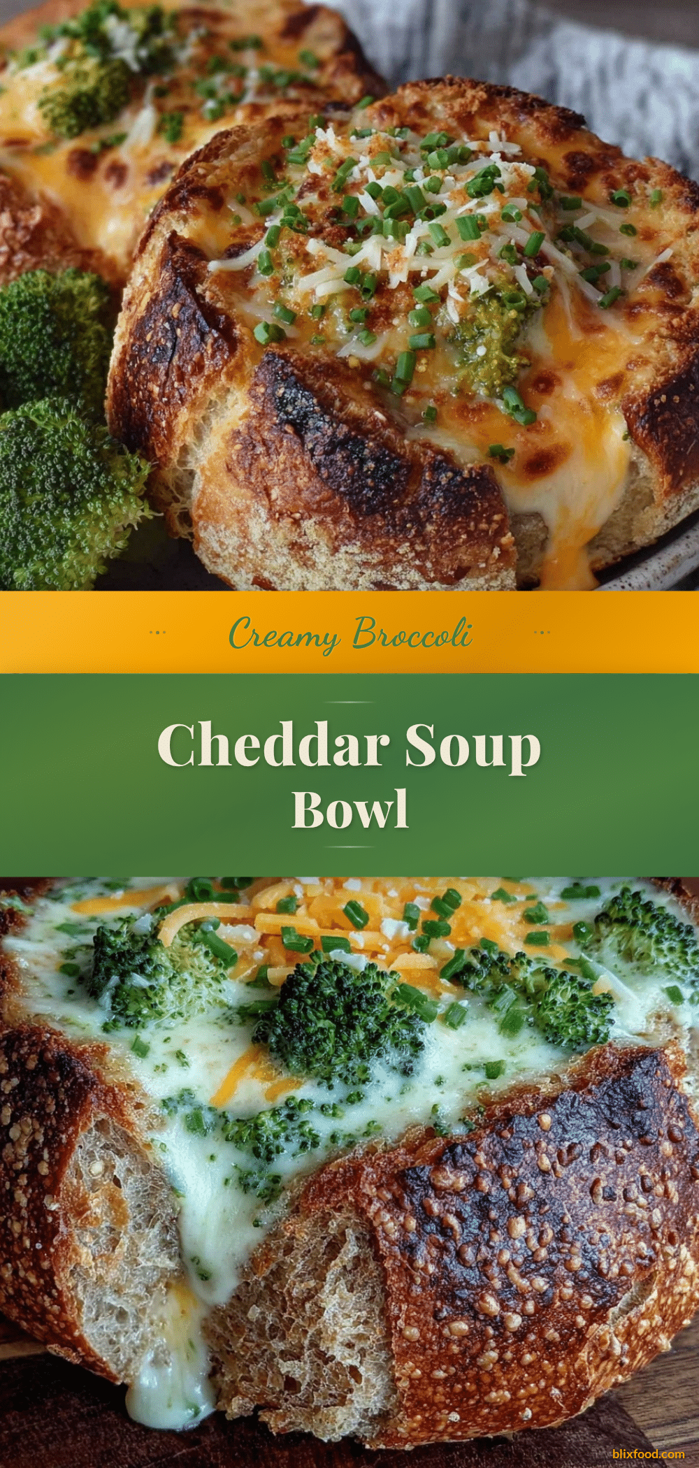 creamy broccoli cheddar soup recipe