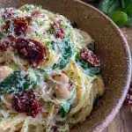 Creamy One-Pot Tuscan White Bean and Spinach Pasta - featured image