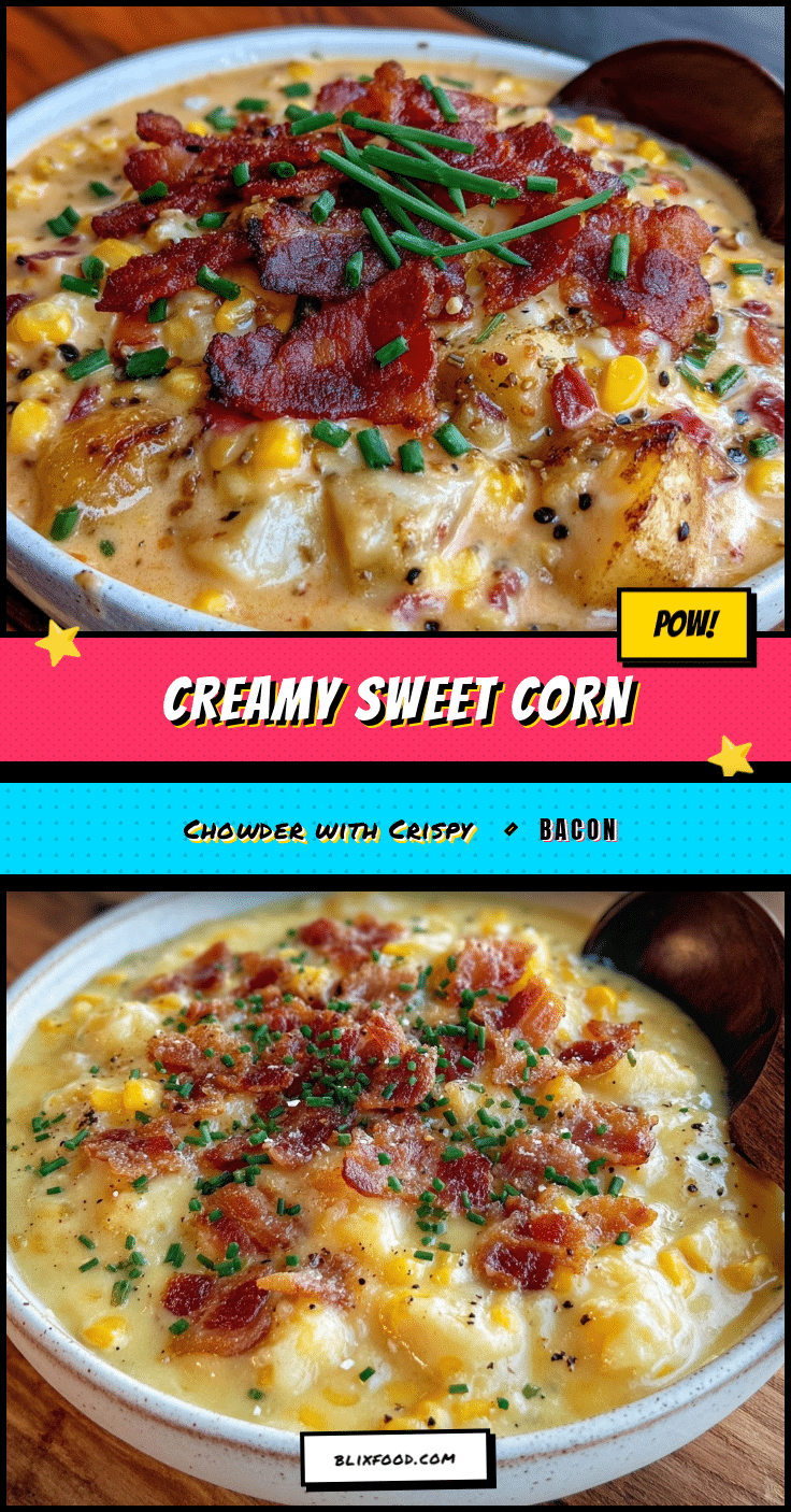 creamy sweet corn chowder recipe