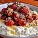 creamy whipped feta dip - featured image
