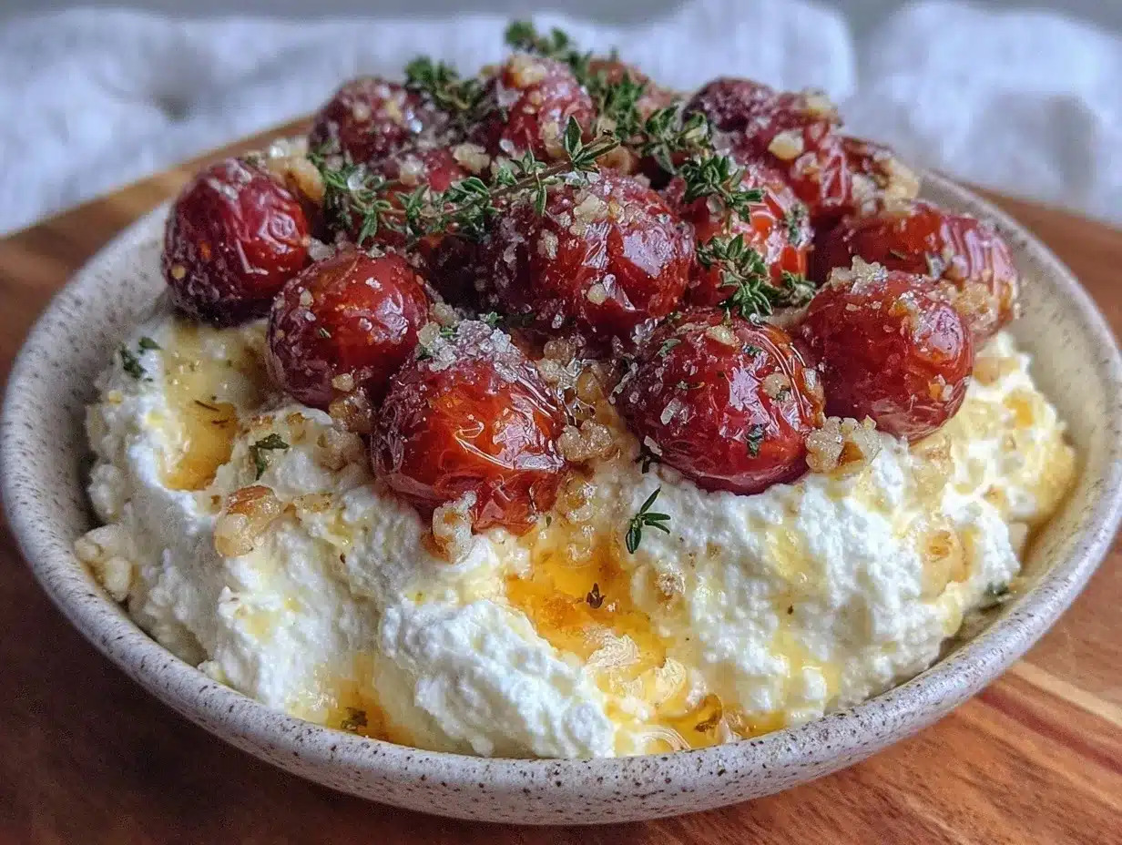 creamy whipped feta dip preparation steps