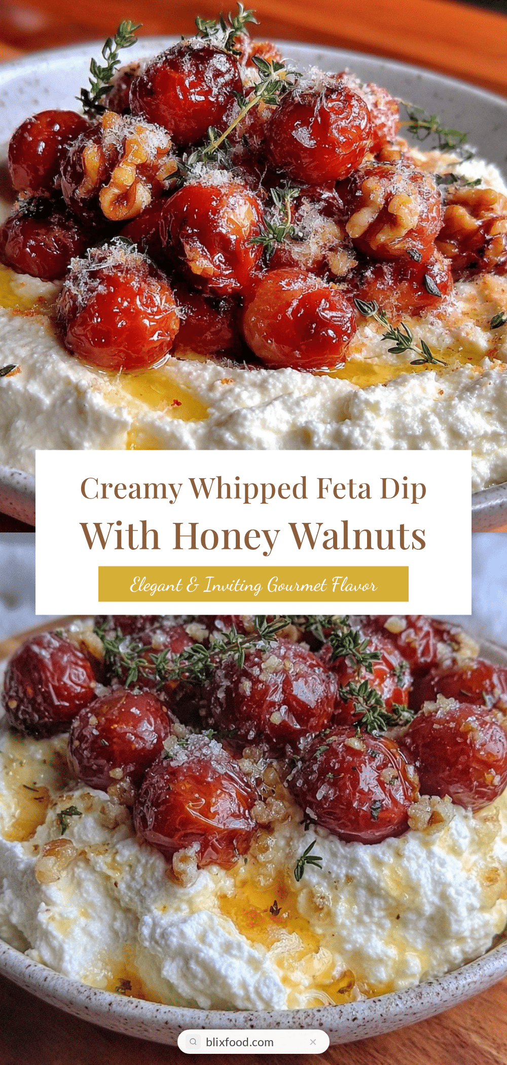 creamy whipped feta dip recipe
