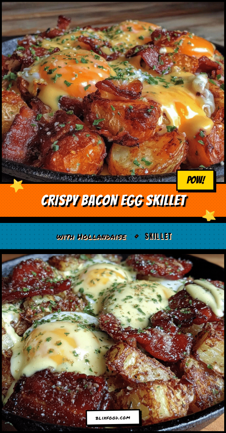 crispy bacon and egg cast iron skillet recipe