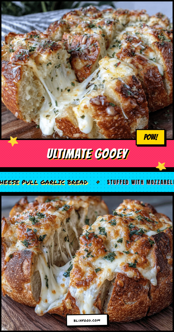 crispy cheese pull garlic bread recipe