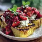 crispy grilled pound cake - featured image