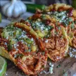 easy freezer-friendly chicken enchilada filling - featured image