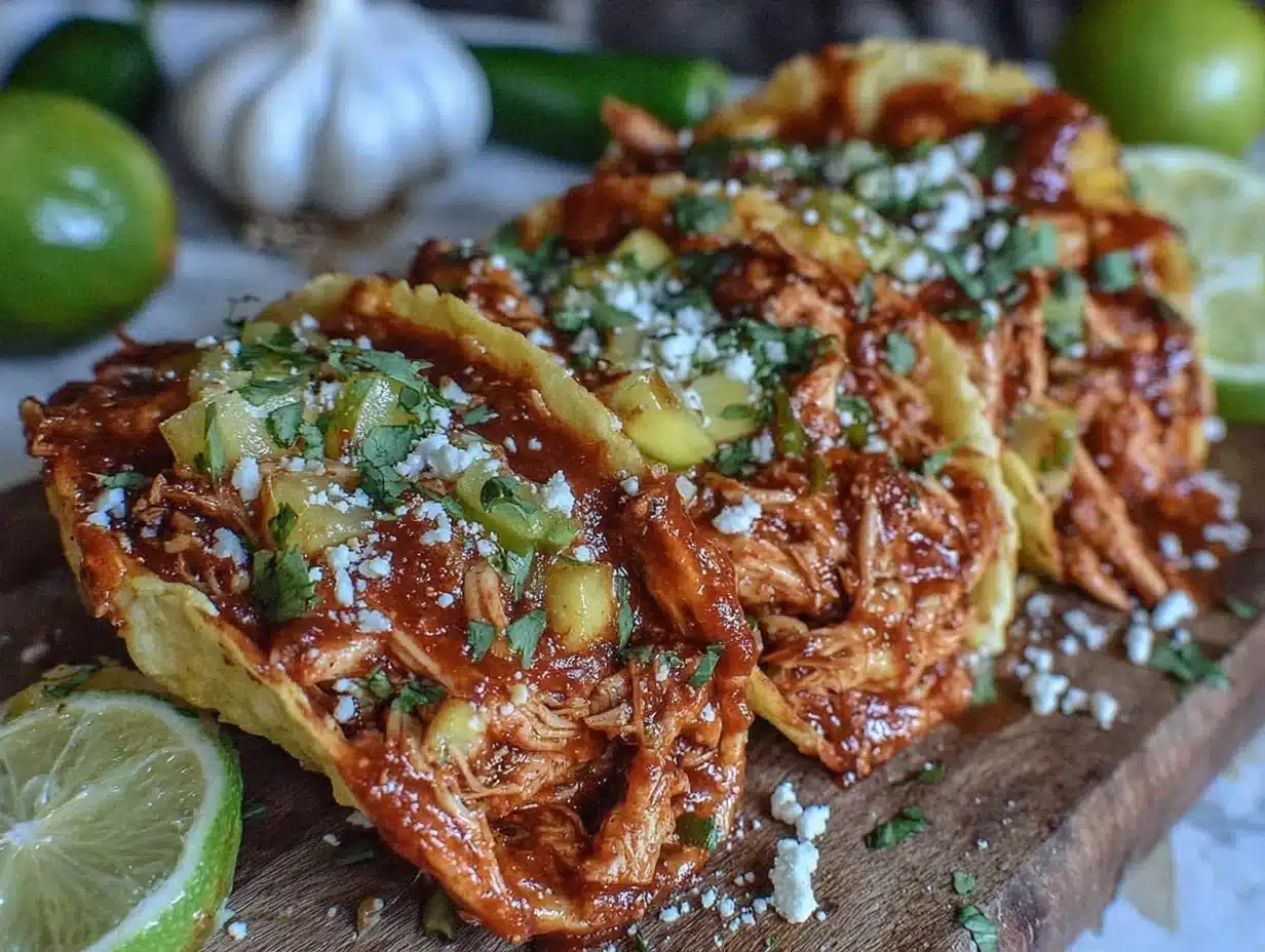 easy freezer-friendly chicken enchilada filling - featured image