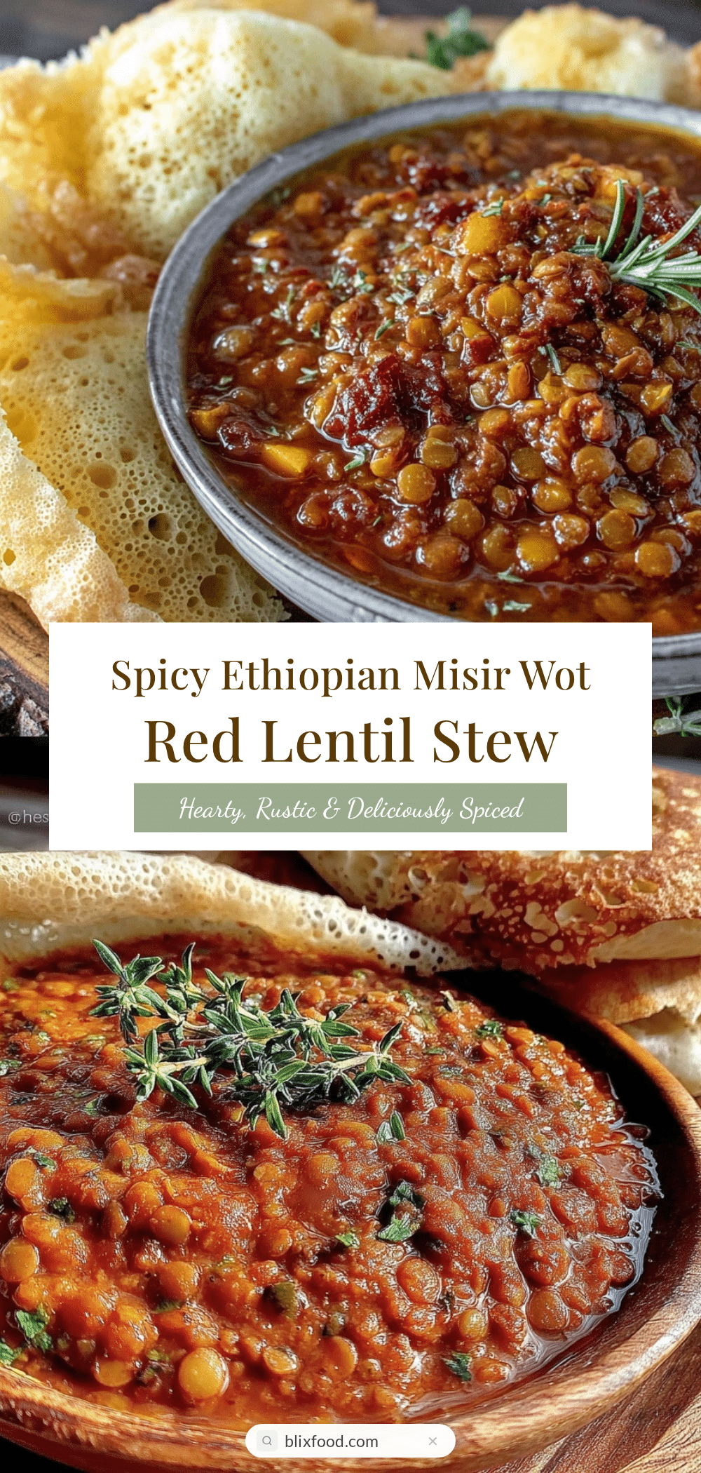 Ethiopian Misir Wot recipe