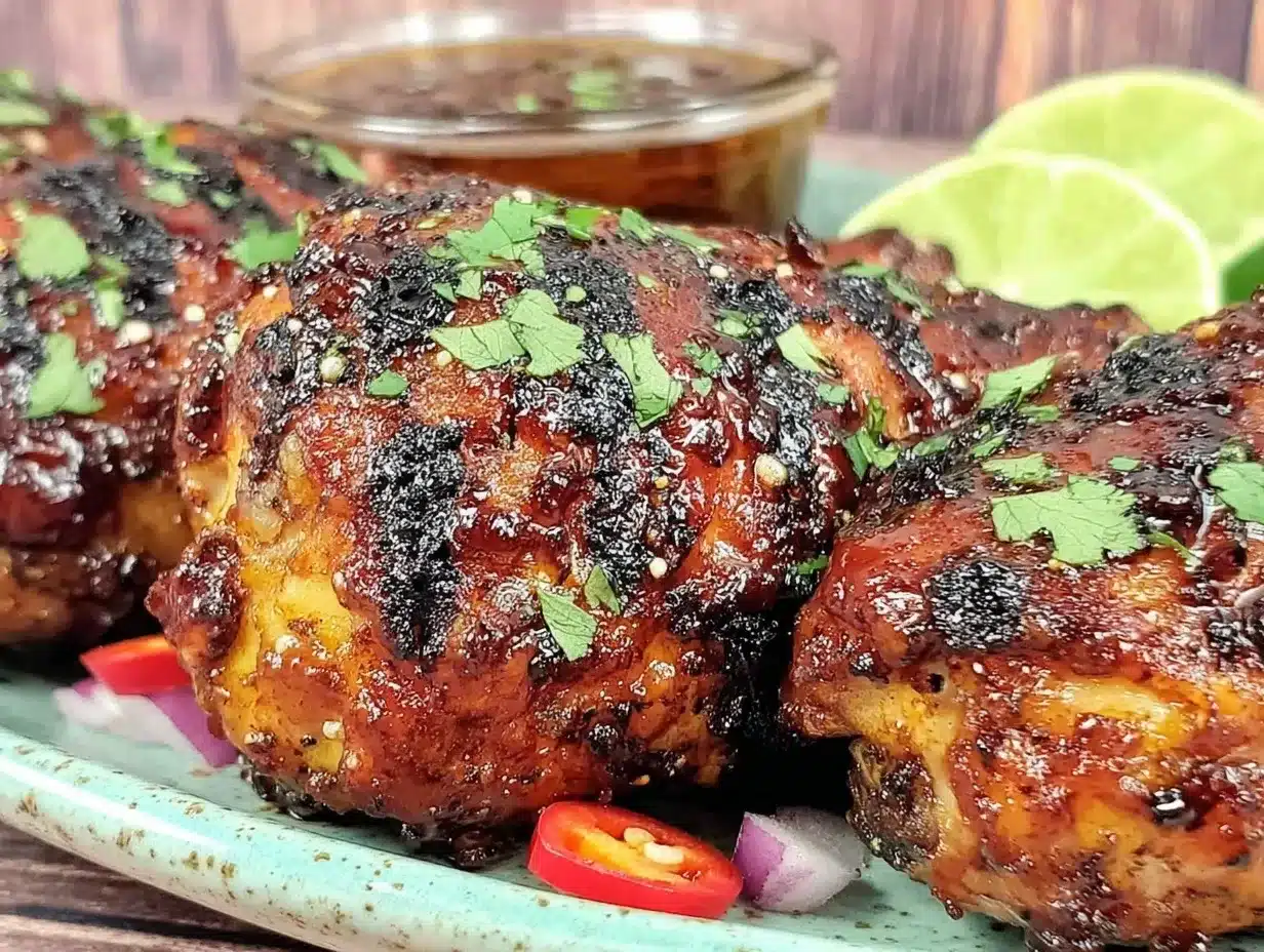 firecracker grilled chicken drumsticks preparation steps