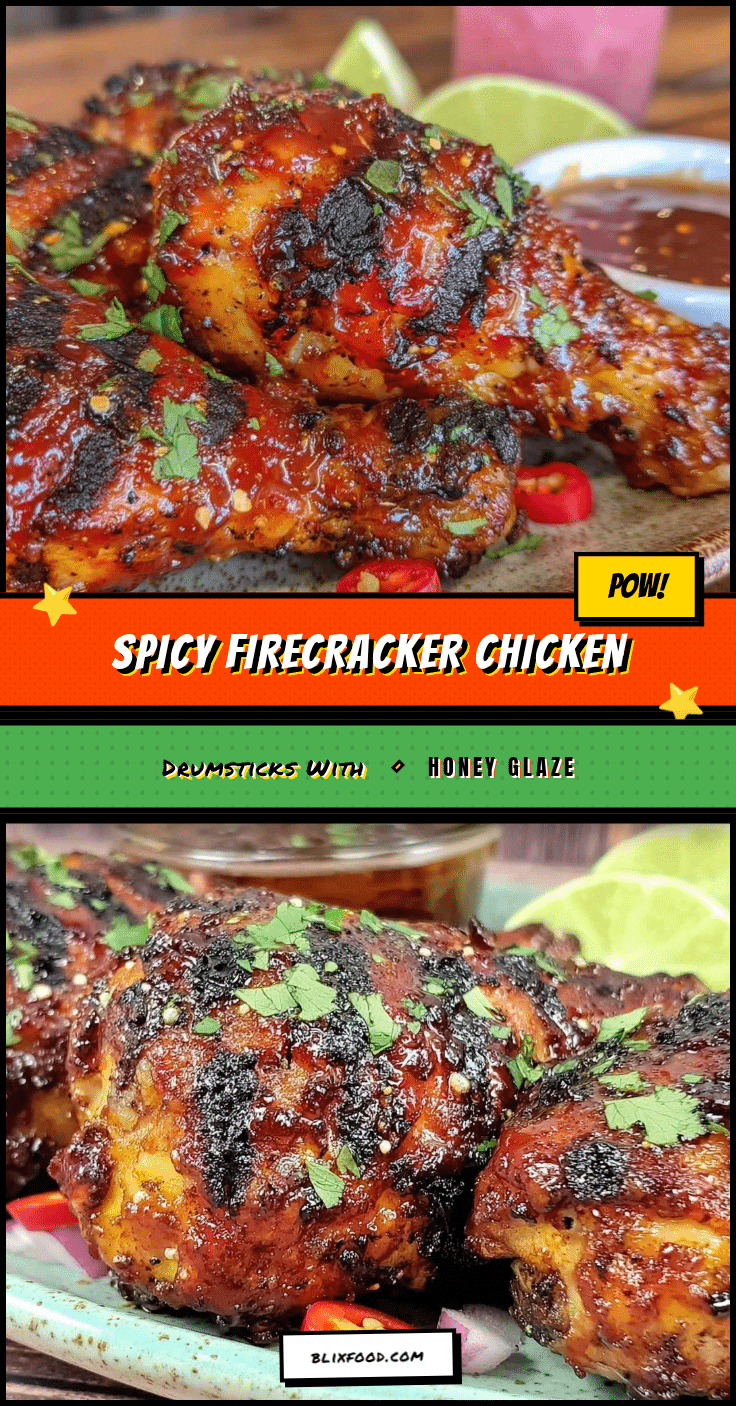 firecracker grilled chicken drumsticks recipe