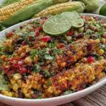 fresh grilled corn and black bean salsa - featured image