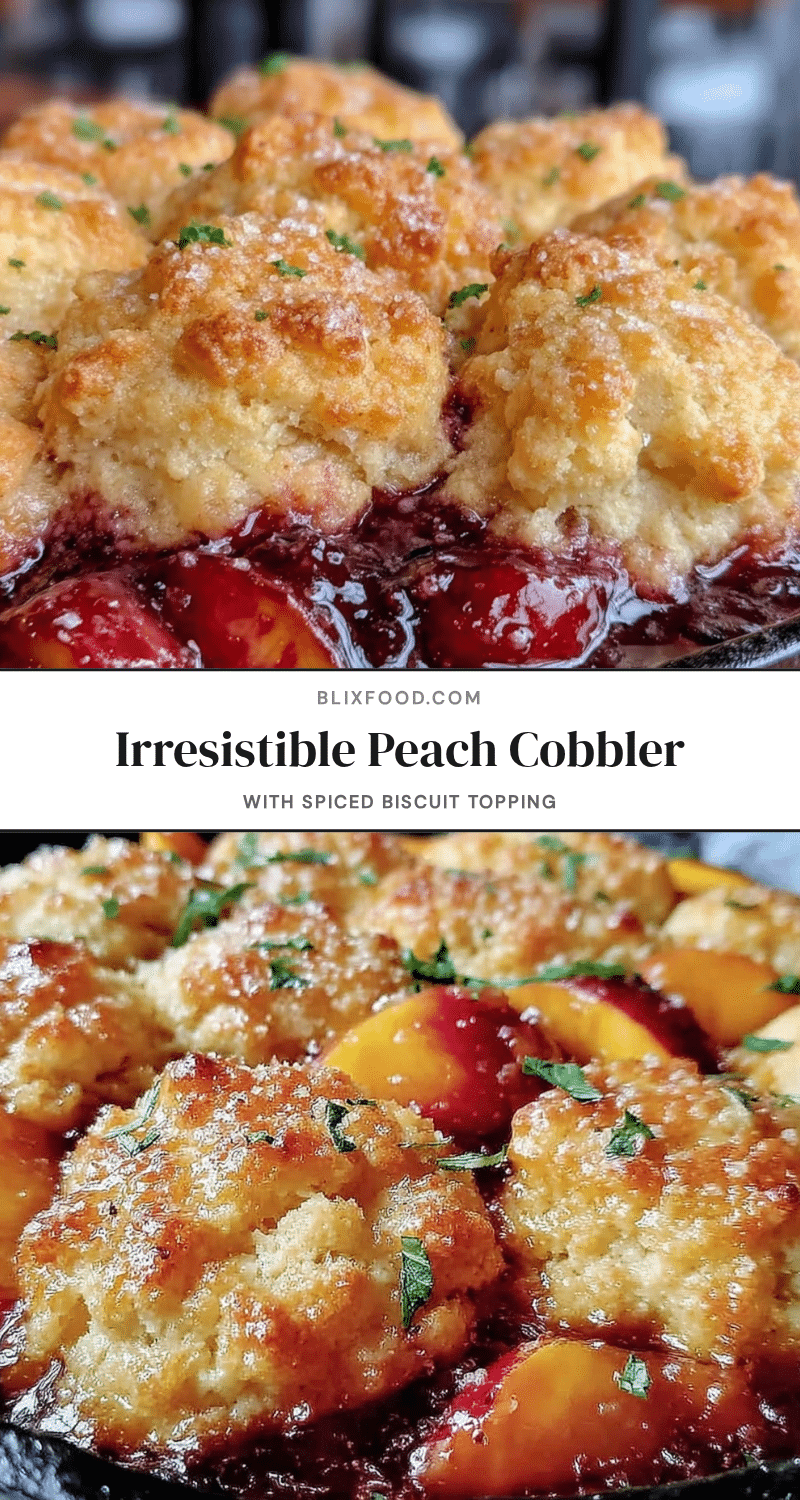fresh peach cobbler recipe
