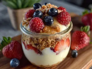 Healthy Greek Yogurt Parfait - featured image