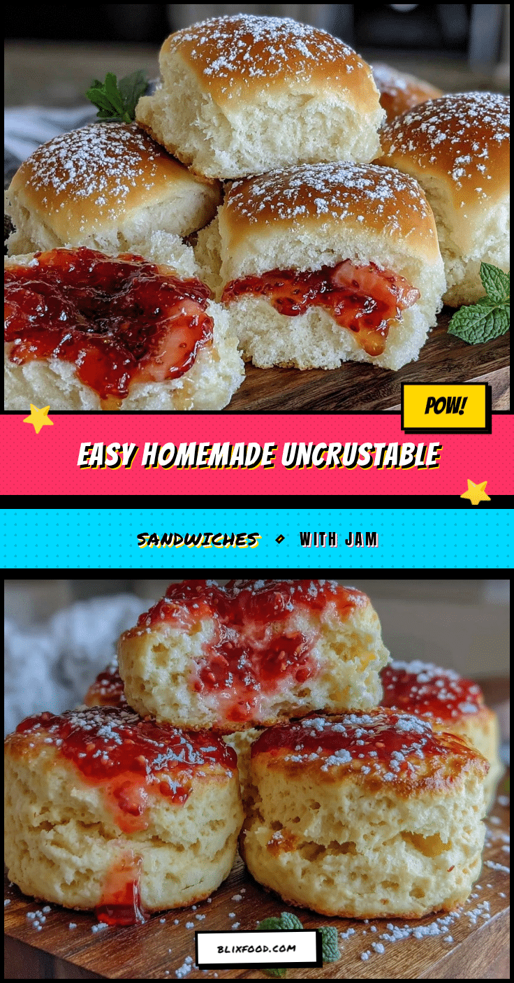 homemade uncrustable freezer sandwiches recipe