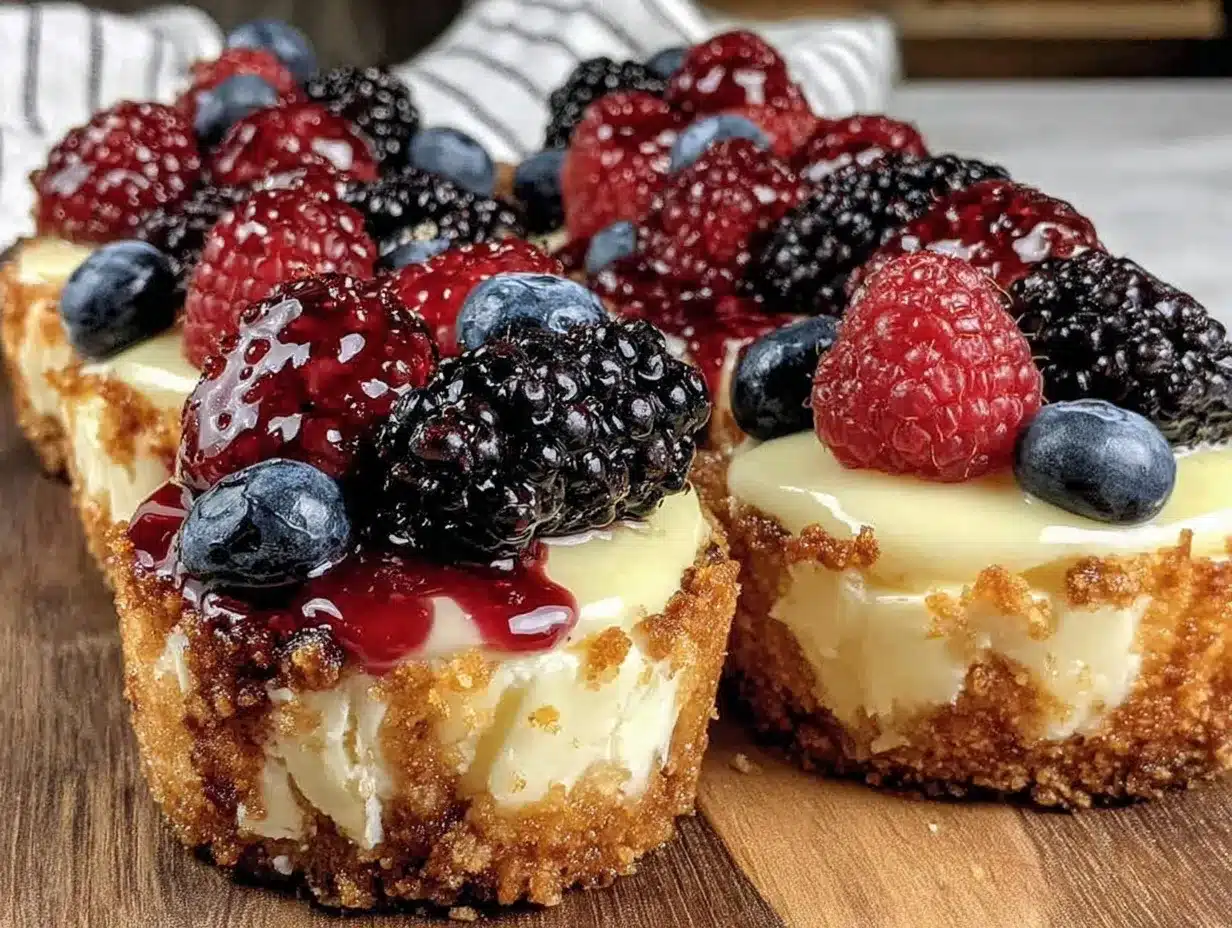 mini berry tarts preparation steps