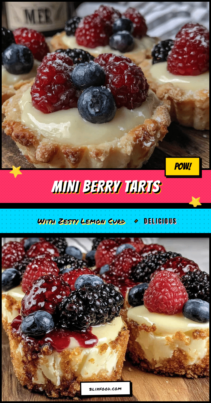 mini berry tarts recipe