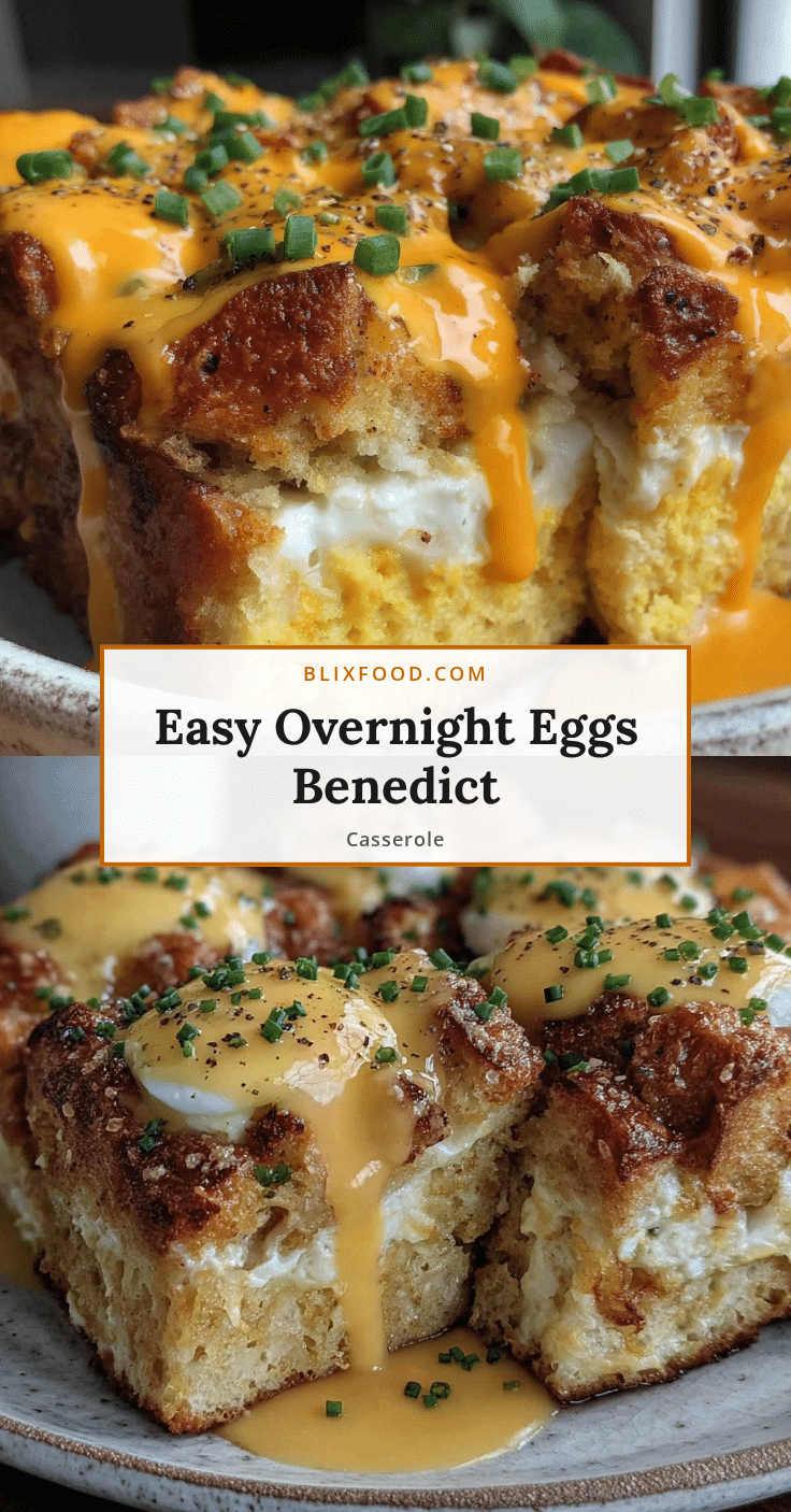 overnight eggs benedict casserole recipe