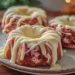 perfect pink velvet mini bundt cakes - featured image