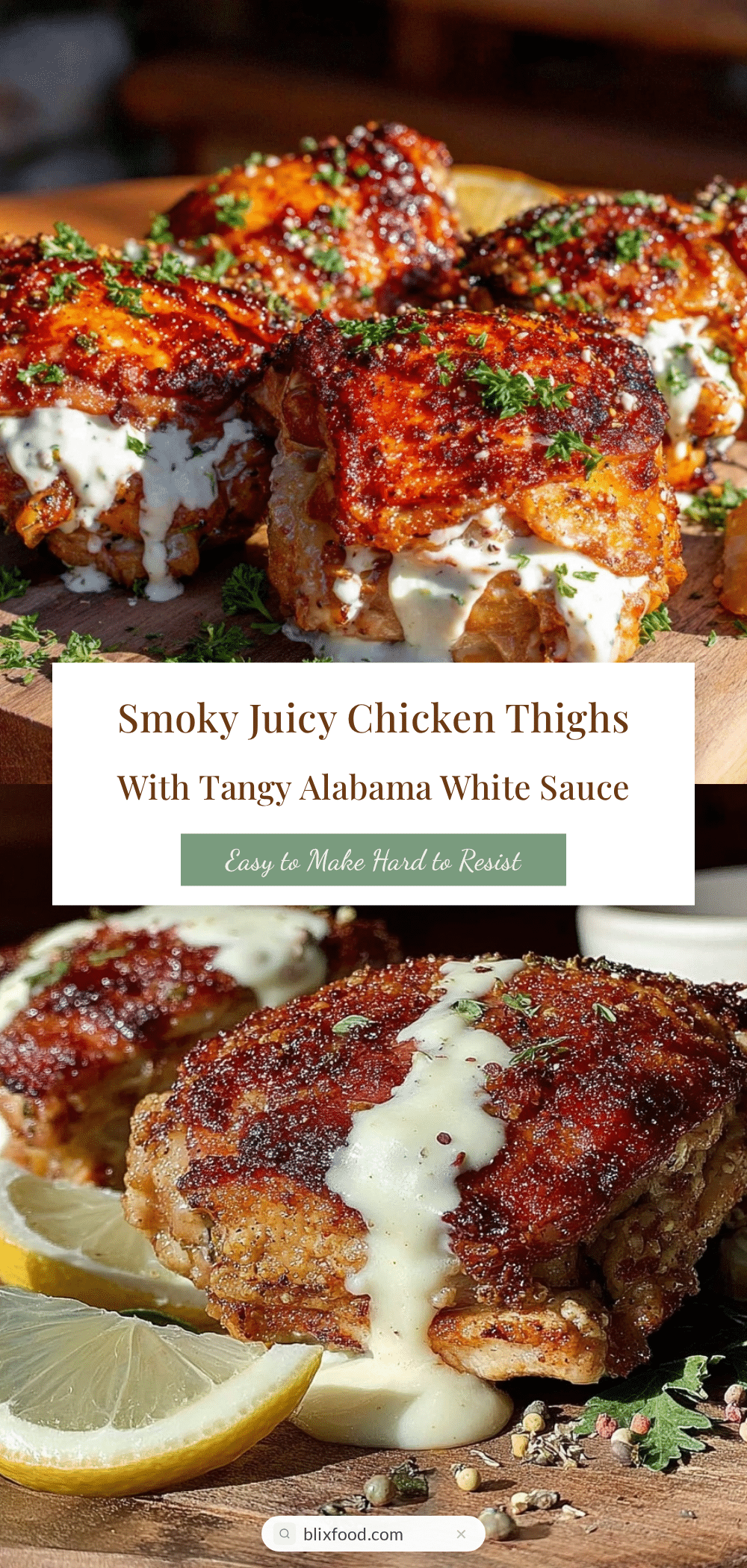 smoked chicken thighs recipe recipe