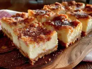 sopapilla cheesecake bars - featured image
