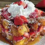 Strawberry Shortcake French Toast Bake - featured image