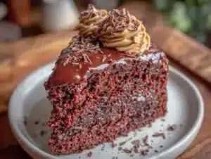triple chocolate stout cake - featured image