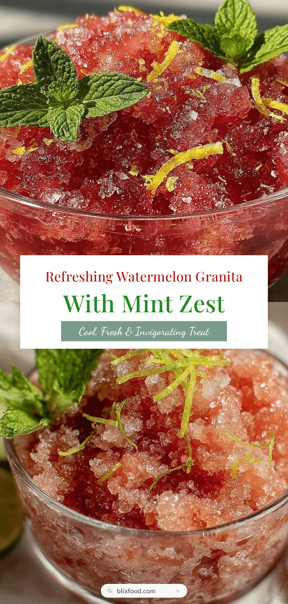 Watermelon Granita recipe
