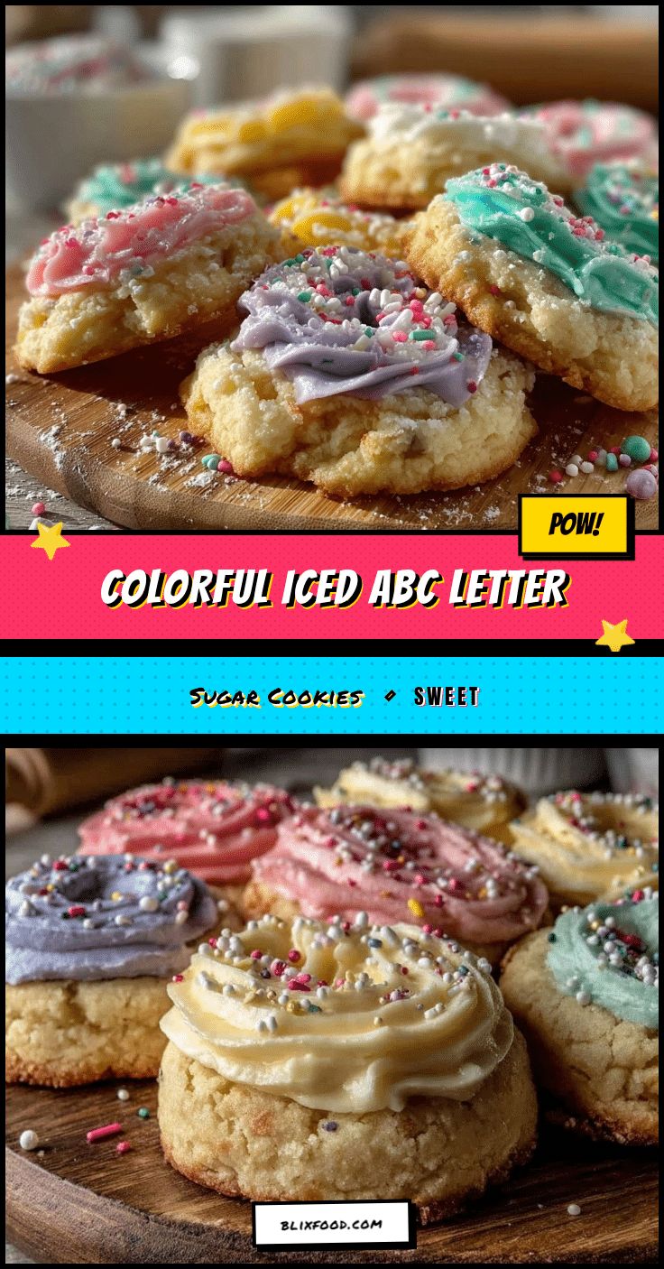 ABC Letter Sugar Cookies recipe