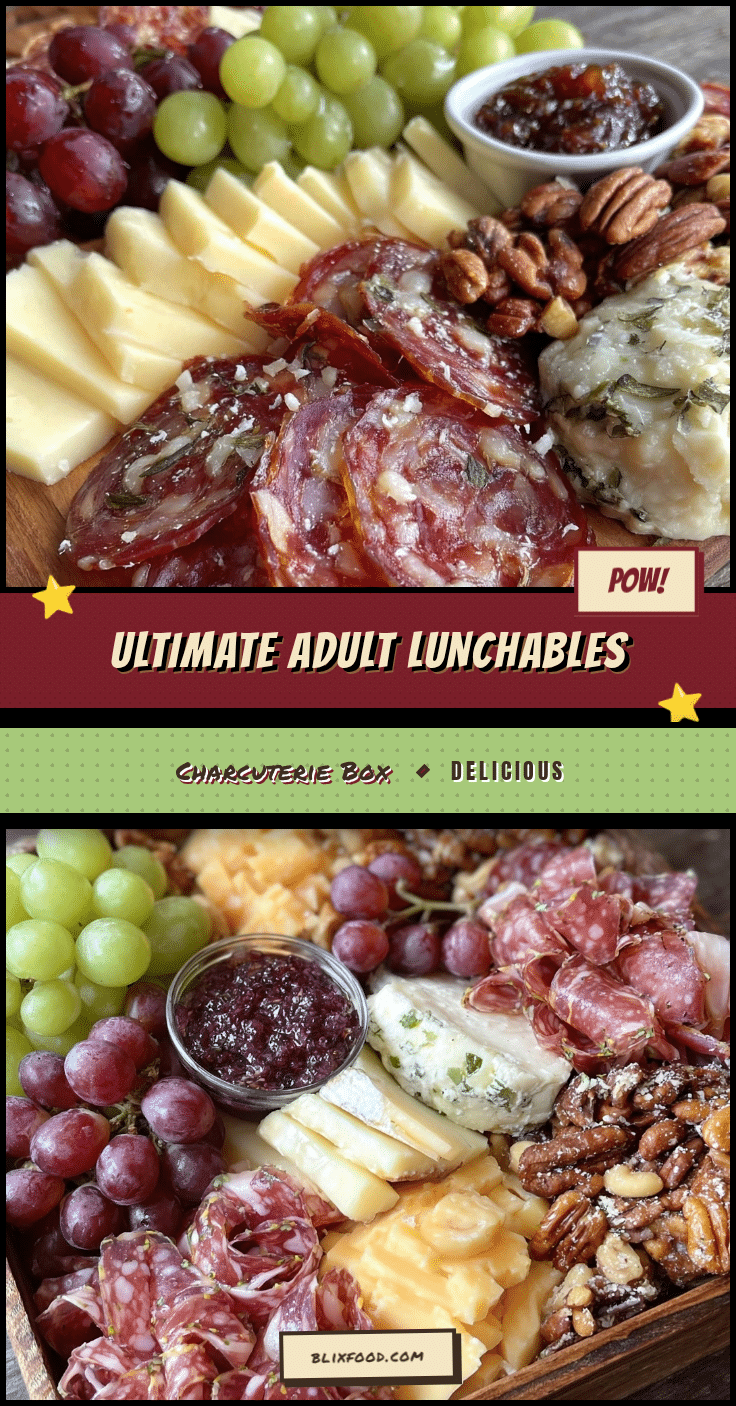 adult lunchables charcuterie bento box recipe
