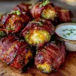 BBQ bacon-wrapped jalapeño poppers - featured image