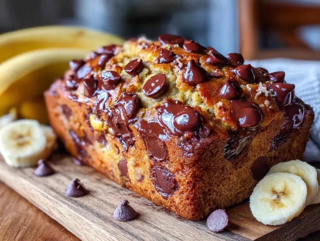 brown butter banana bread - featured image