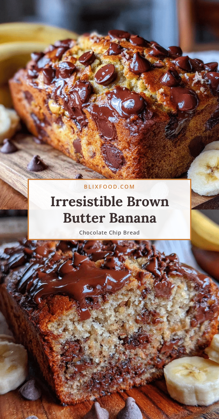 brown butter banana bread recipe