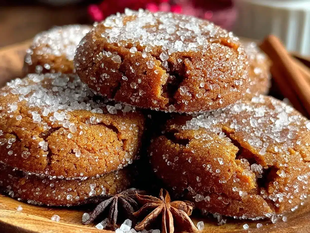 chai spiced molasses cookies preparation steps
