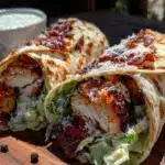 Chicken Caesar Salad Wraps - featured image