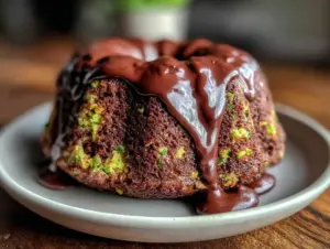 chocolate zucchini bundt cake - featured image