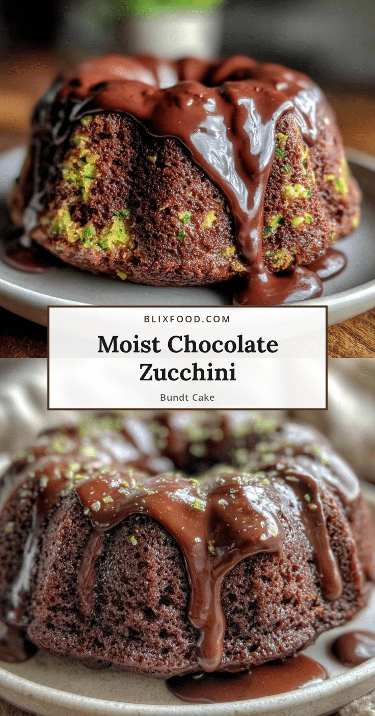 chocolate zucchini bundt cake recipe