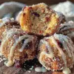 cinnamon roll energy bites - featured image