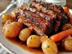classic beef pot roast - featured image