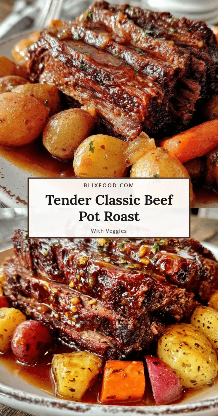 classic beef pot roast recipe